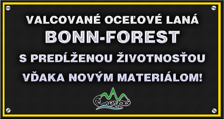 Valcovane ocelove lana BONN-FOREST