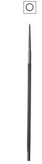 Okrúhly pilník Vallorbe  ø 4,0mm
